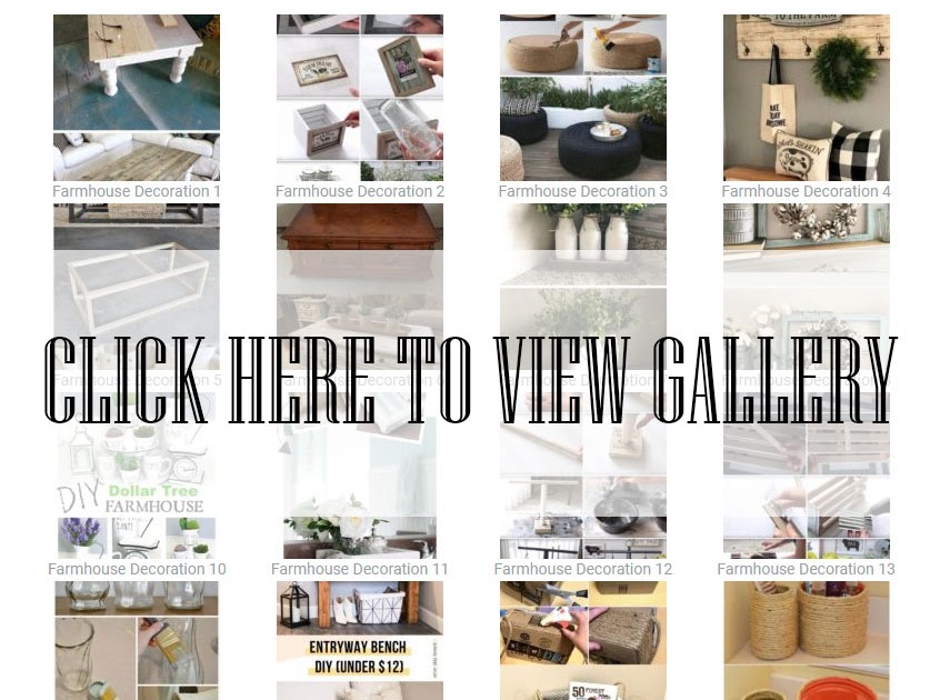 Rustic Farmhouse Decoration DIY Ideas