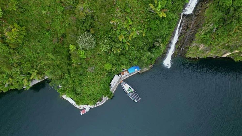 Wisata Air Terjun Binangalom Parapat - 4 Potret dan Lokasi - Karo Gaul