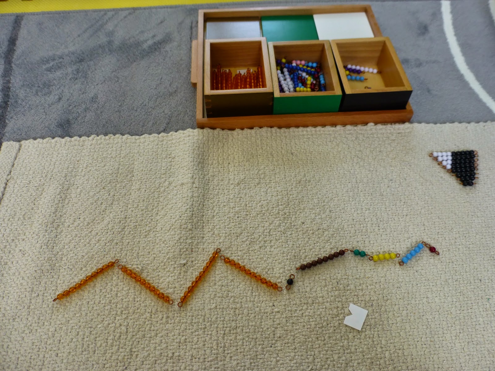 Family FECS Montessori Activity Addition Snake Game