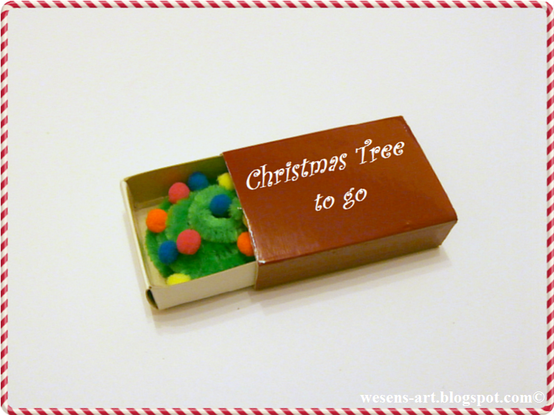 mini Christmas Tree   wesens-art.blogspot.com