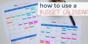 Ravi Speaks-What Is a Budget Calendar and Do I Need One?