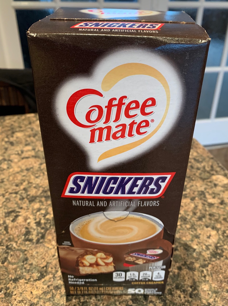 FOODSTUFF FINDS Coffee Mate Snickers Edition (Import via Amazon UK