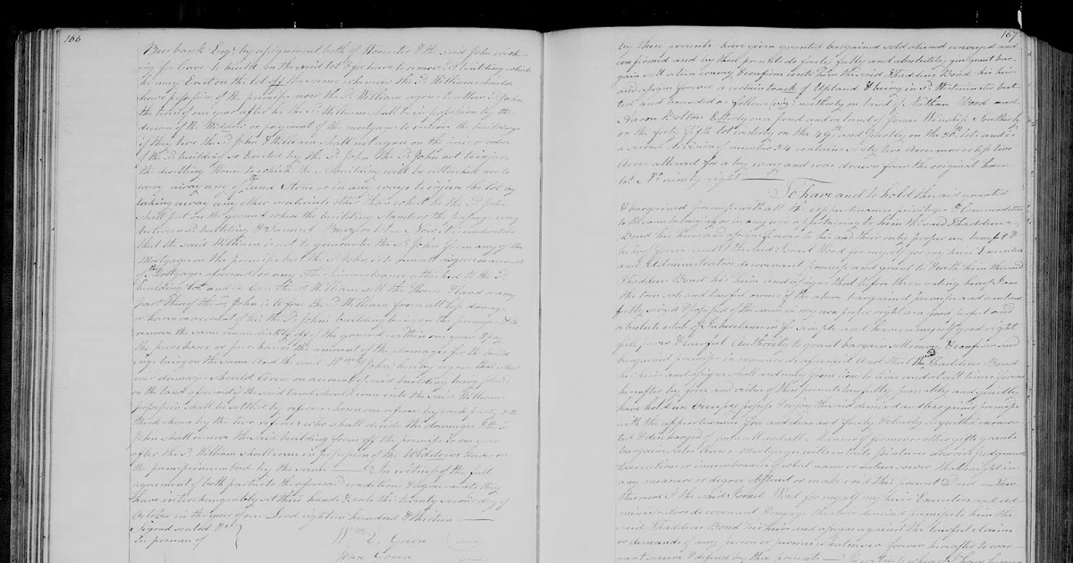 GeneaMusings Amanuensis Monday 1815 Deed of Benjamin Sever Selling