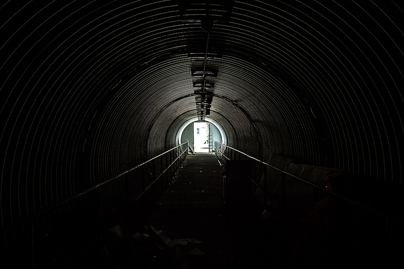 Deserted Places Inside an abandoned military bunker in Greenland