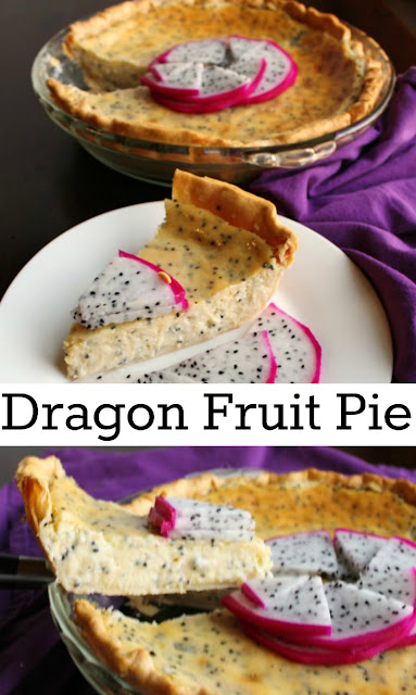 A creamy dragon fruit filling baked into a flaky crust makes for a fabulous pie. Turn that beautiful dragon fruit into a delicious dessert. A creamy dragon fruit filling baked into a flaky crust makes for a fabulous pie. Turn that beautiful dragon fruit into a delicious dessert.