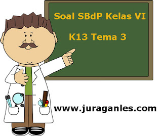 Contoh Latihan Soal SBdP Kelas 6 Semester 1 K13 Terbaru