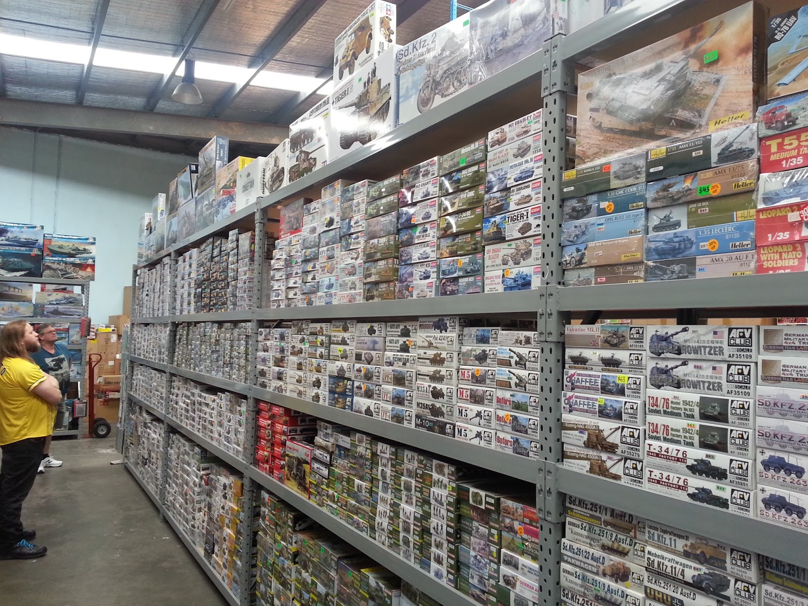 Dave's Model Visiting an oldschool hobby shop