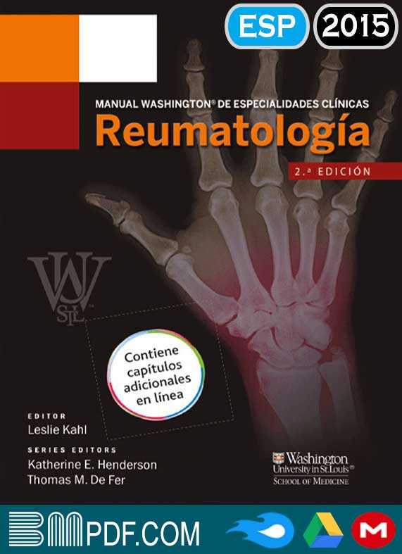 Manual Washington de Especialidades Clínicas Reumatología 2da edición PDF