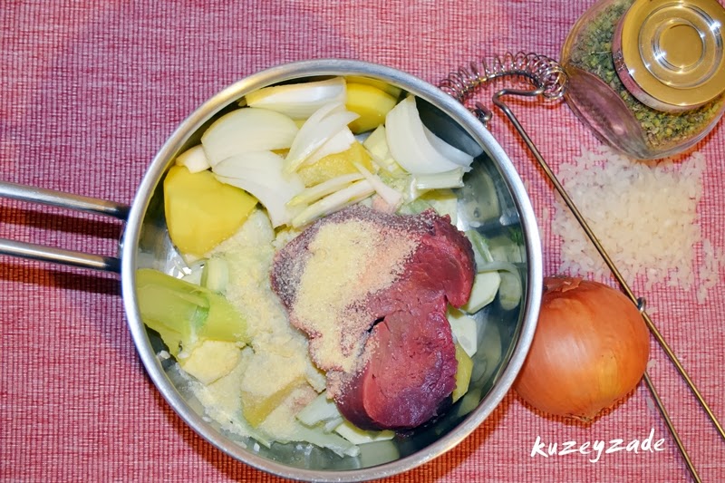 KUZEYZADE Etli Sebze Çorbası