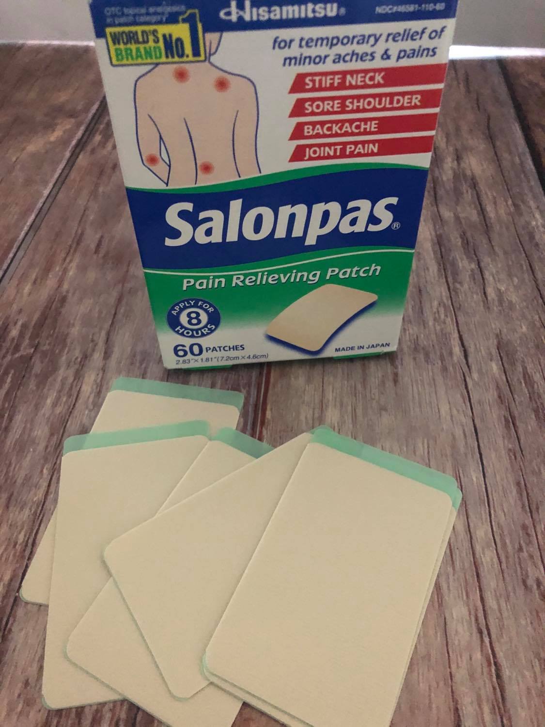 Top Notch Material Give your mom Salonpas Pain relief products for