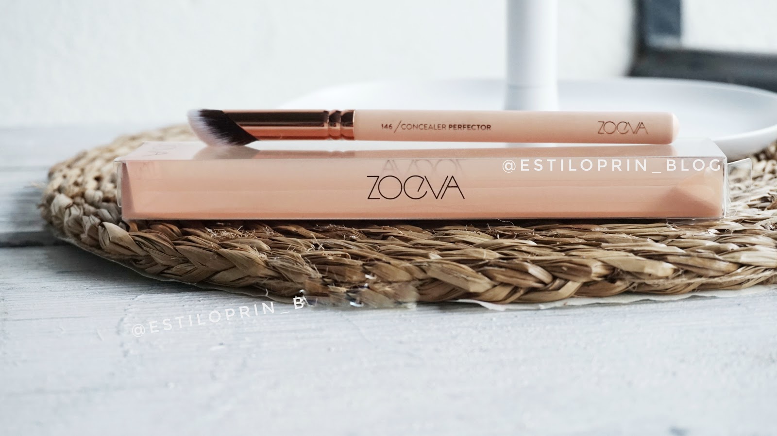 Review ZOEVA 146 Concealer Perfector brush estiloprin_blog