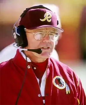 Washington Redskins head coach Joe Gibbs