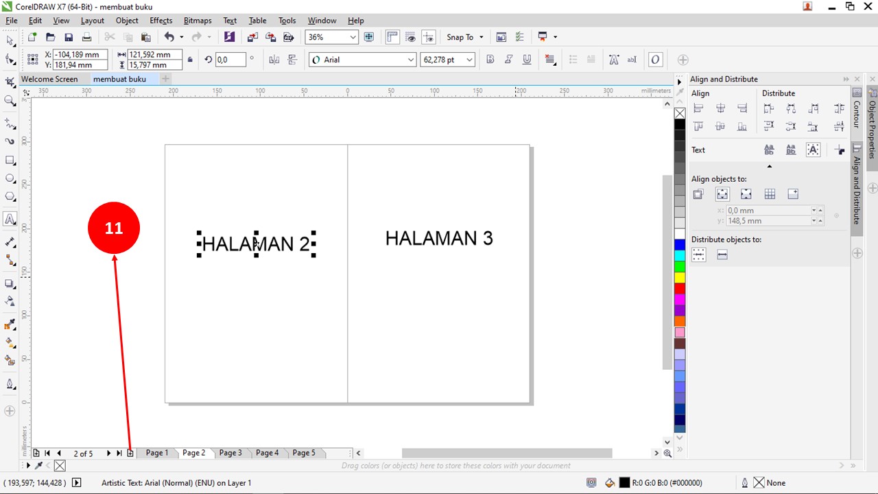 Cara Membuat Layout Buku Company Profile Dengan Corel Draw Andik My Id