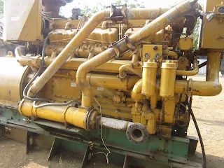 CAT D398, Caterpillar Marine Diesel Generators, Engine Parts, KVA 812, RPM 1200,  12 V cylinders