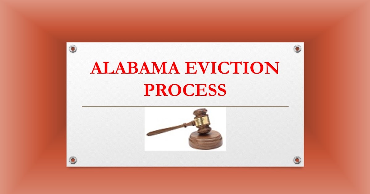 Filing the Eviction Complaint and Summons Alabama Eviction Process