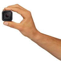 GoPro HERO4 Session, 50% smaller & 40% lighter than HERO4, measures just 1.5" x 1.43" x 1.5"