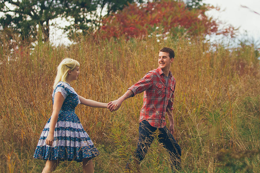 A Couple Had The Scariest Engagement Photoshoot