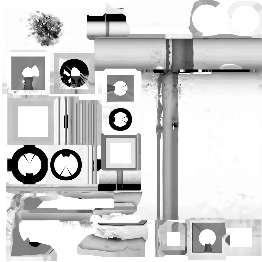 Games Art and Design Year 1 3D Modelling Column Final Render and