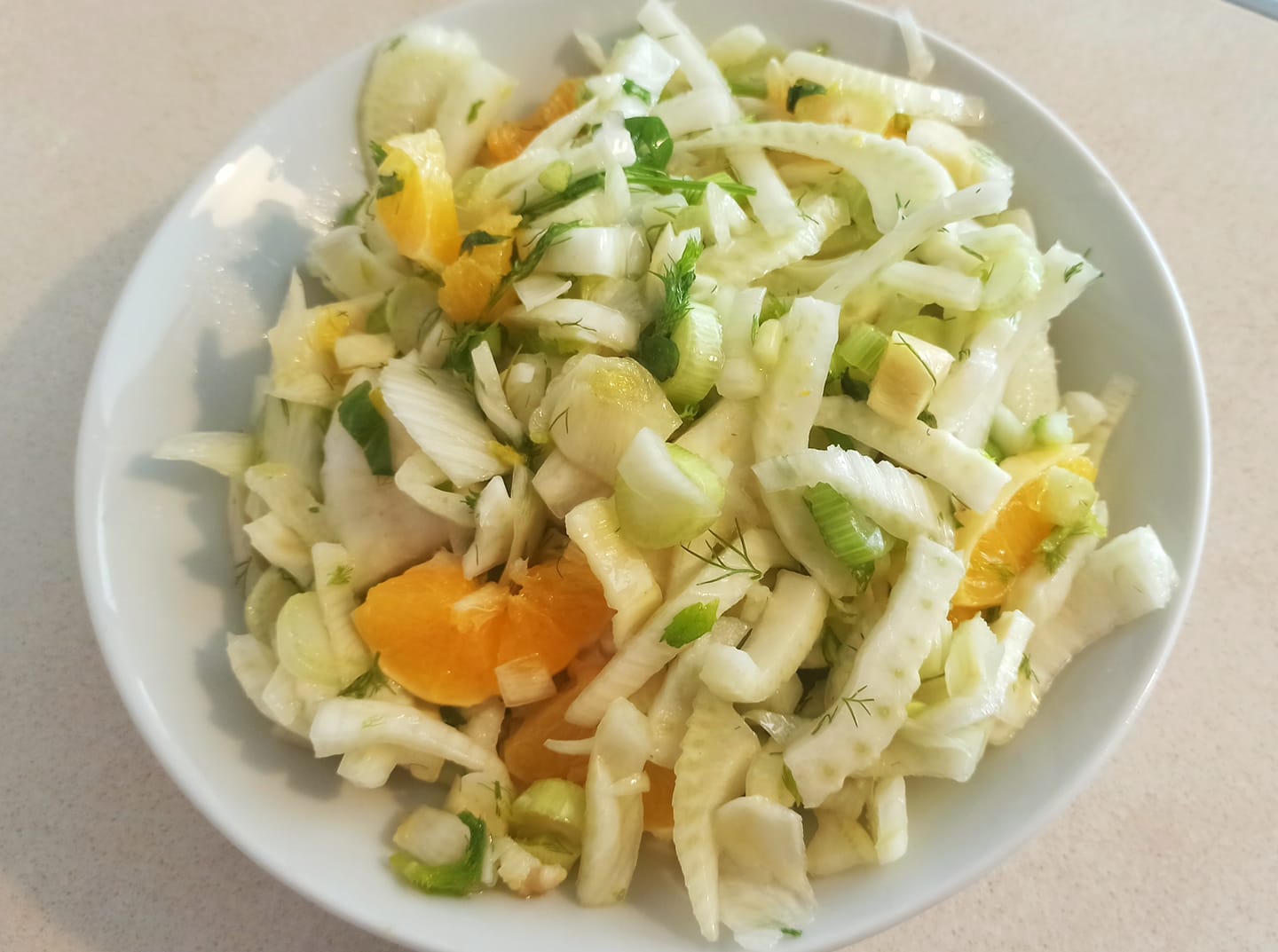 Fennel Salad with Mint and Oranges Recipe Gluten Free, Paleo, Vegan