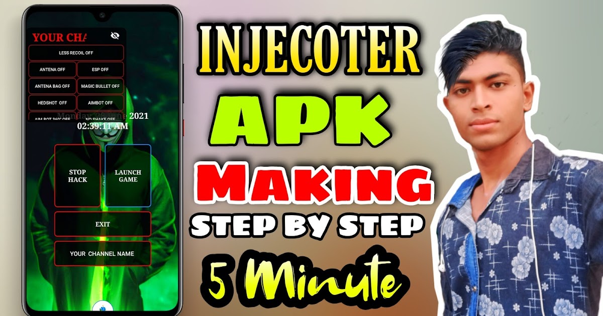 how to create a injector how to create a pubg mod menu