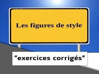 exercices corrigés sur les figures de style pdf