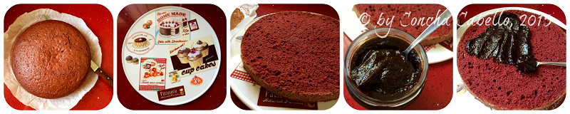Tarta Red Velvet con Crujiente de Cereales Chocolateados - pasos 2 red-velvet-pasos-dos