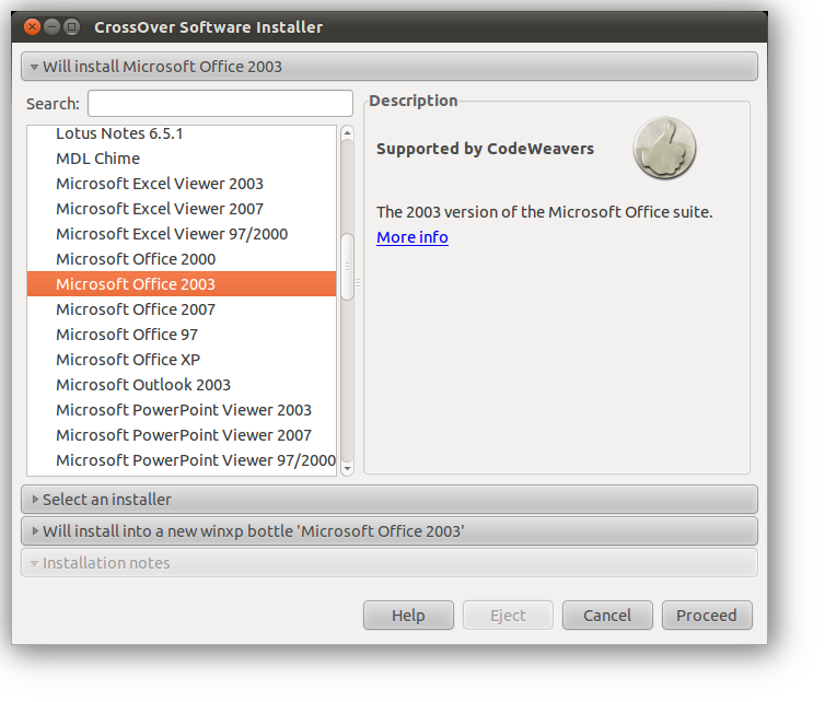 Marthin_CH Aplikasi crossover pengganti WINE