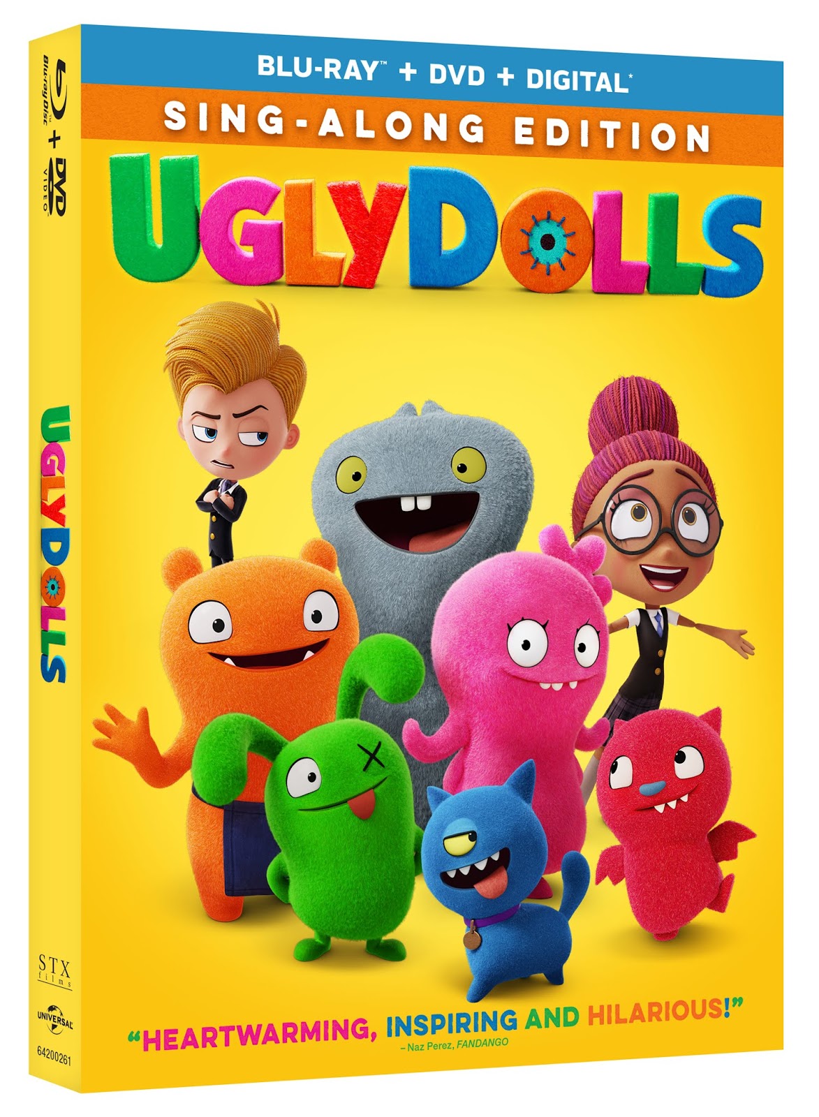 Giveaway UglyDolls Bluray Combo Pack Ramblings of a Coffee Addicted