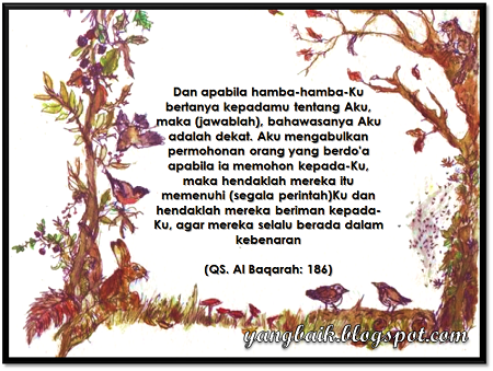 Petikan Surah Al-Baqarah, ayat 186
