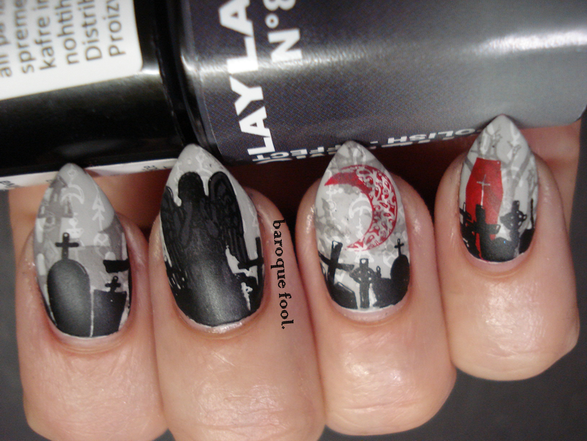 Baroque Fool Witchcraft Nails Halloween Sorrow