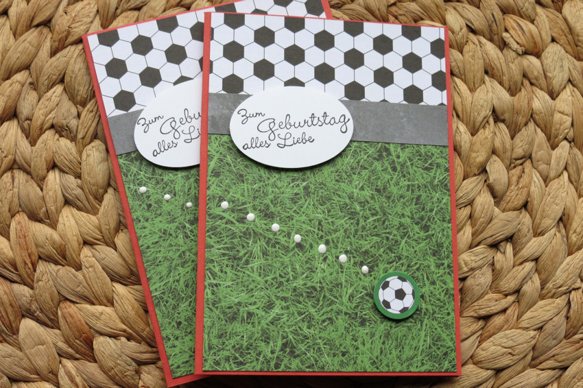 Fussballkarte zum Geburtstag