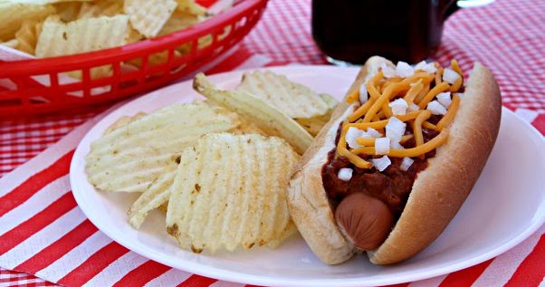 Mommy's Kitchen : Texas Style Chili Cheese Dogs 