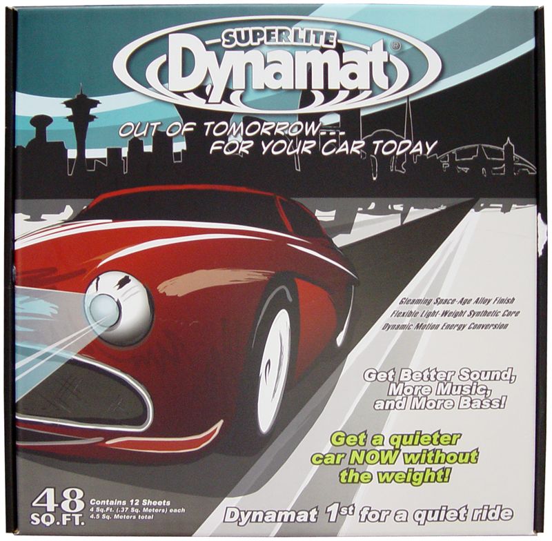 Malaysia Car Audio: Dynamat SuperLite Soundproof/Sound deadening 9 BIG