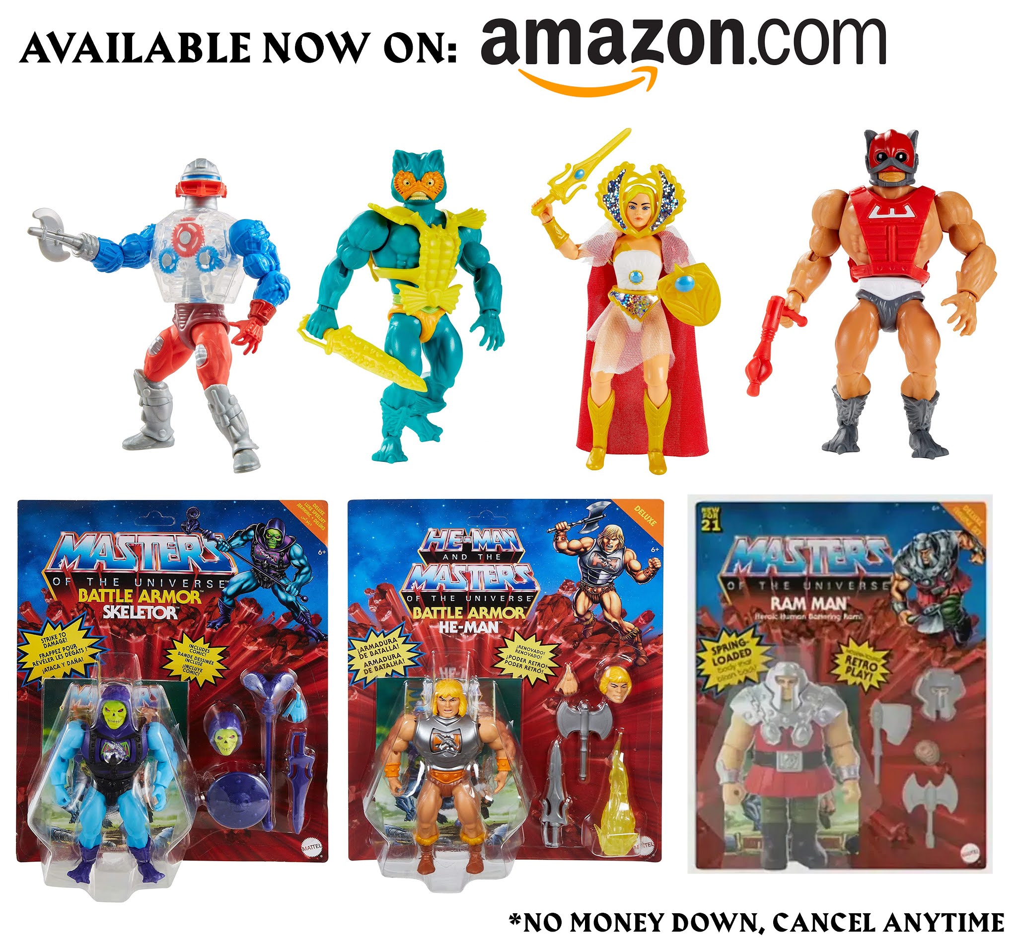 Masters of the Universe Origins now available EVERYWHERE! (Where to buy)