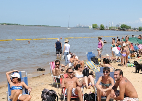 Playas de Rosario - Rambla Catalunya - Region Litoral - Portal del Litoral Argentino