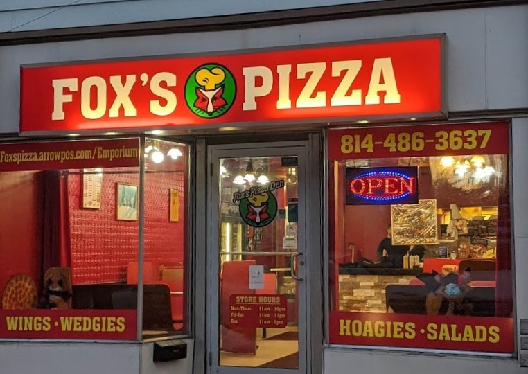 Cameron County PA News Improvements at Local Fox's Pizza Den