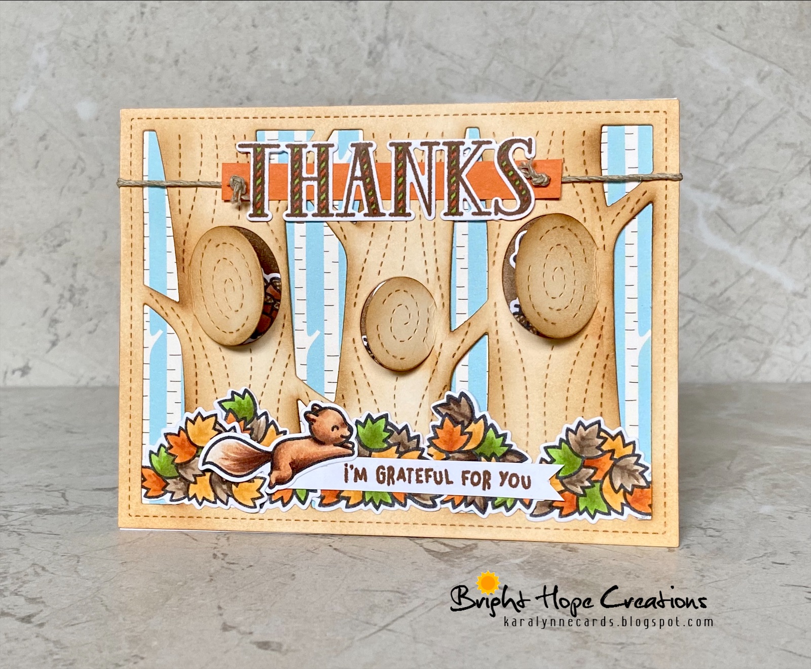 Kara Lynne's Card Designs Lawn Fawn Let's Go Nuts Scrapbook Pal Video