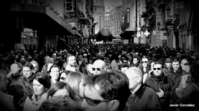 Intangibles gritos de Amor en la Gran Vía