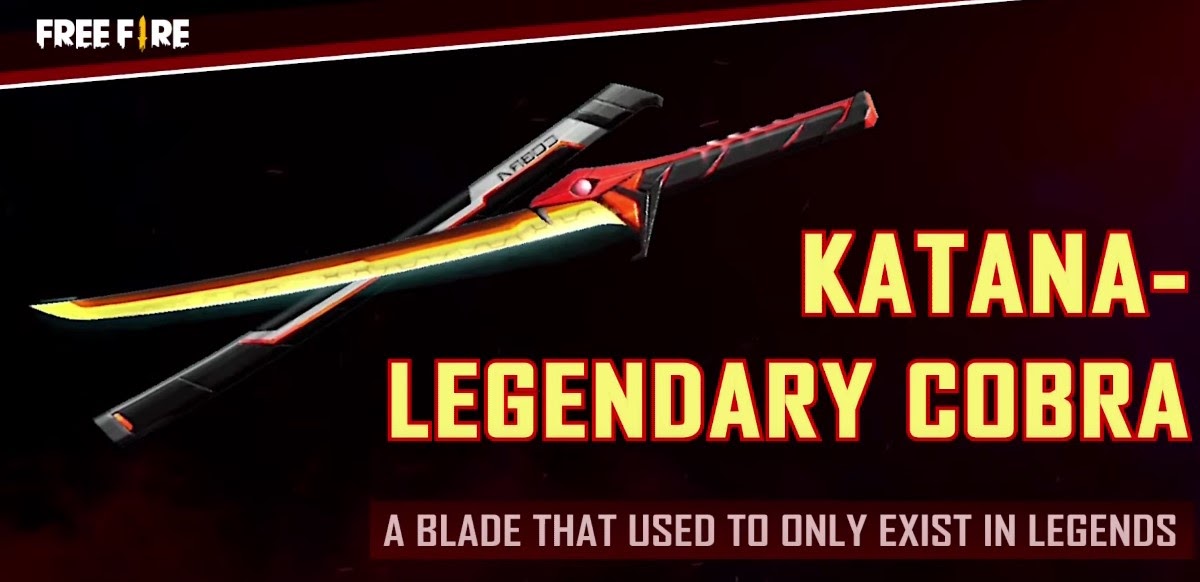 Leaked Skin Katana Legendary Cobra Teaser Official Free Fire Everyday News