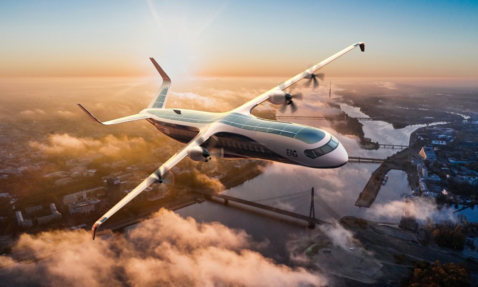 "The world's largest commercial hybrid electric aircraft" unveiled as environmentally friendly