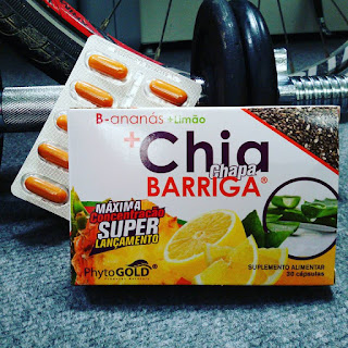 B-Ananás + Limão + CHIA Chapa Barriga - PhytoGold Novo
