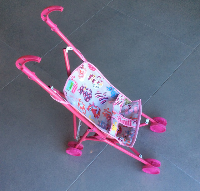 after - dolls pram  by Liron Shebs