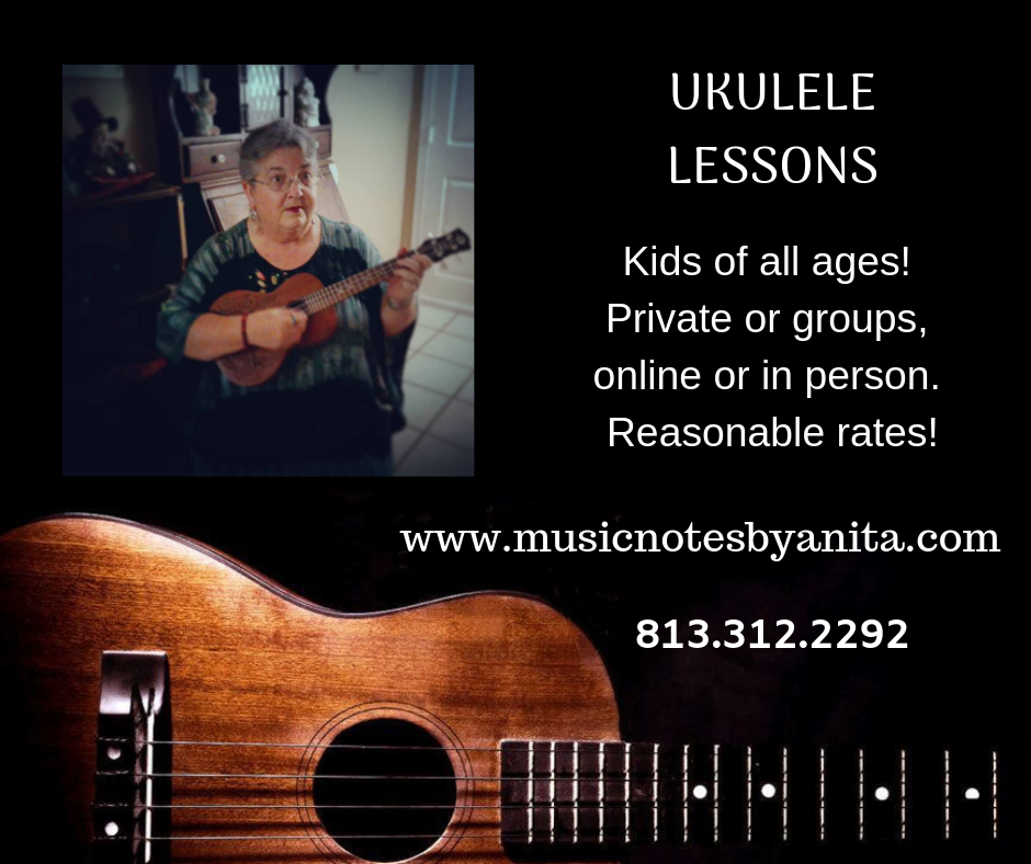 Ukulele Lessons Online or In Person!