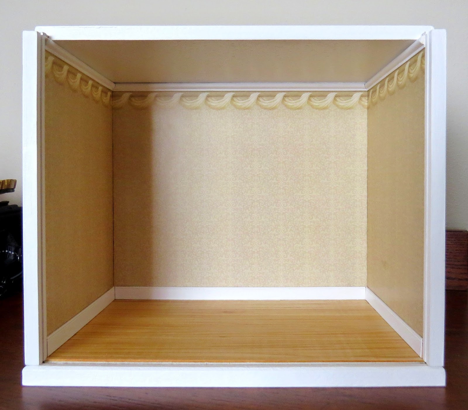 Natalia's Fine Needlework Dollhouse Room Box Over The Weekend