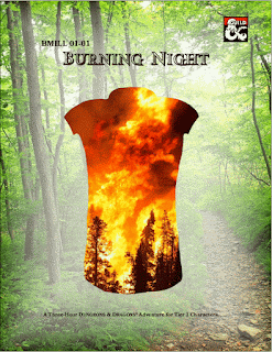 Cover of BMILL 01-01 Burning Night