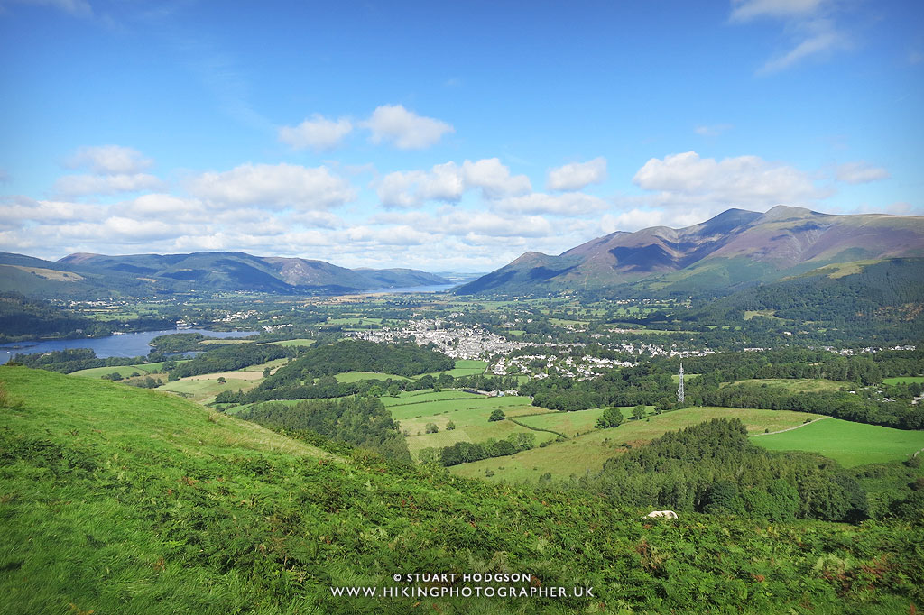 Walla crag view keswick walk