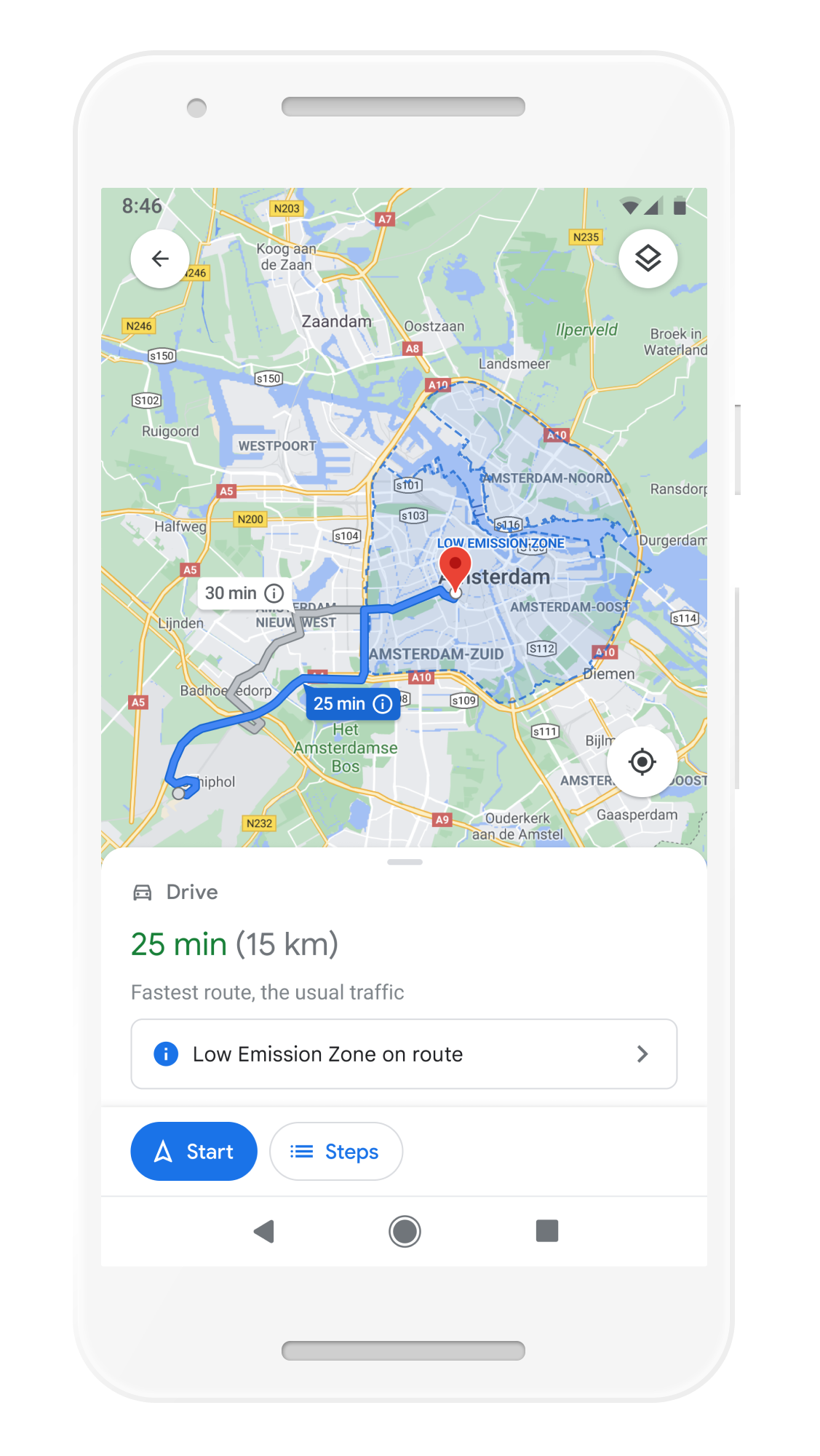 Google Maps Screenshot