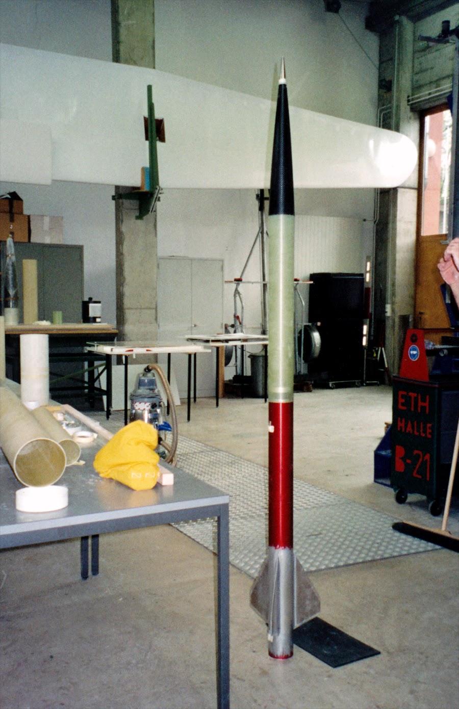 Vintage Rocketry Retrospection N Project 4" Aluminium/Glass Fibre