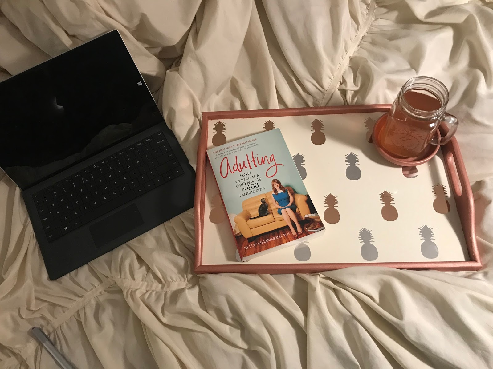 A Little Bit of Everything DIY Bed Tray