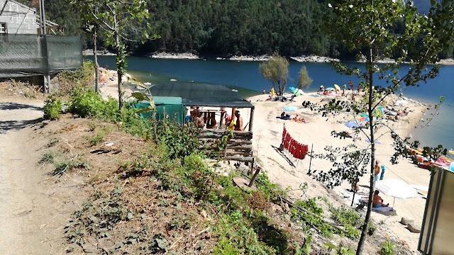 Praia Fluvial Barca - Vista de Cima